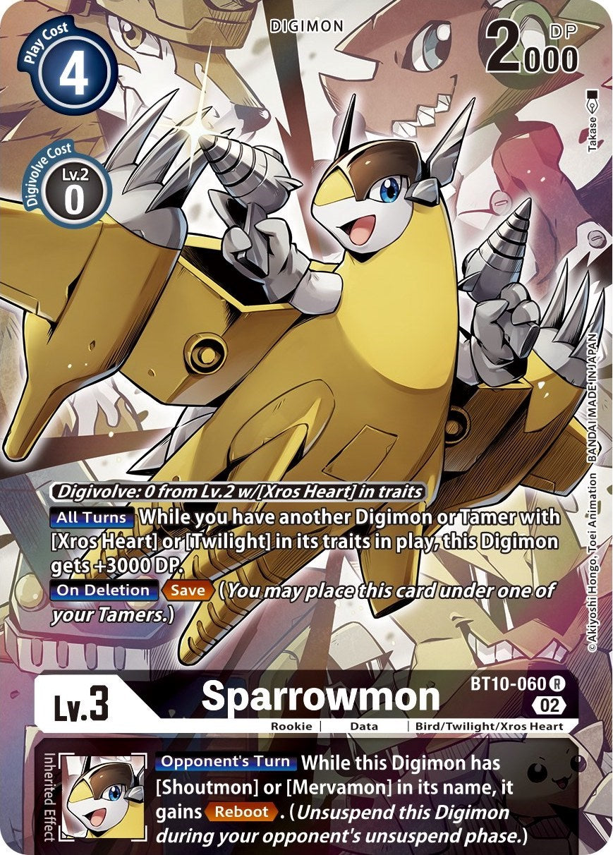 Sparrowmon [BT10-060] (Alternate Art) [Xros Encounter] | Total Play