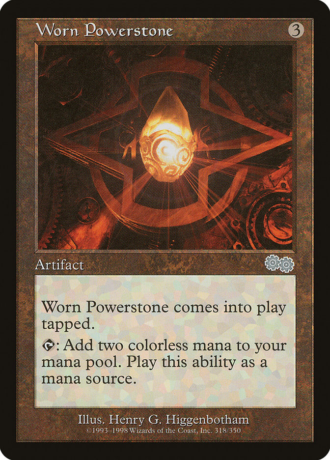 Worn Powerstone [Urza's Saga] | Total Play