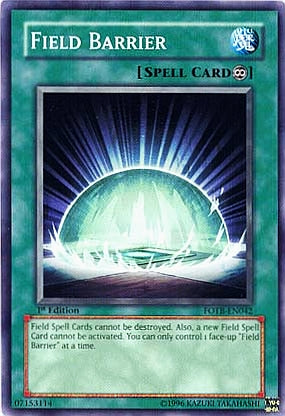 Field Barrier [FOTB-EN042] Common | Total Play