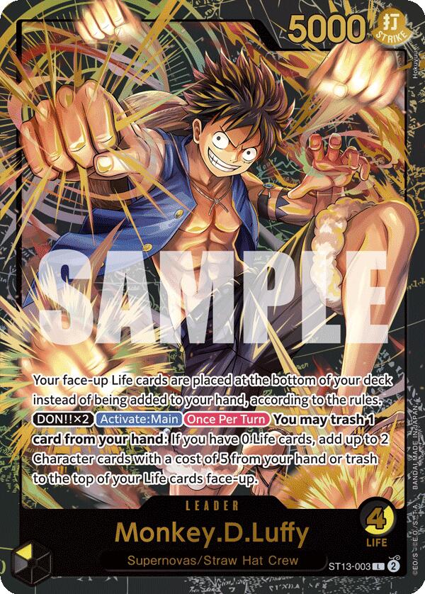 Monkey.D.Luffy (Premium Card Collection -Leader Collection-) [One Piece Promotion Cards] | Total Play