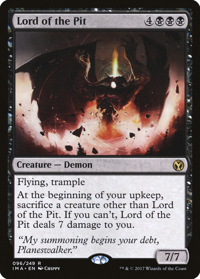 Lord of the Pit [Iconic Masters] | Total Play