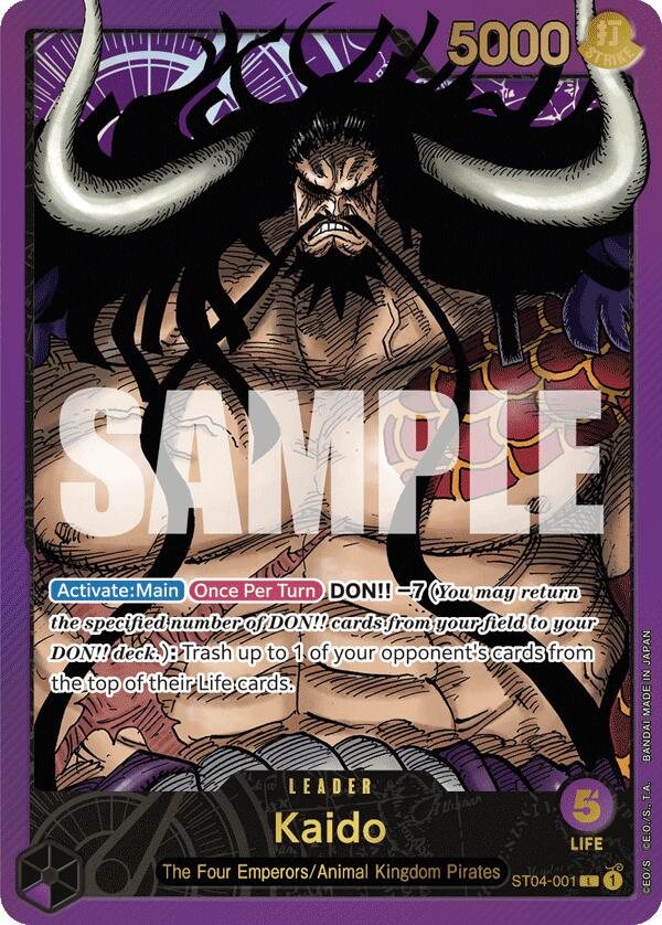 Kaido (Premium Card Collection -Leader Collection-) [One Piece Promotion Cards] | Total Play