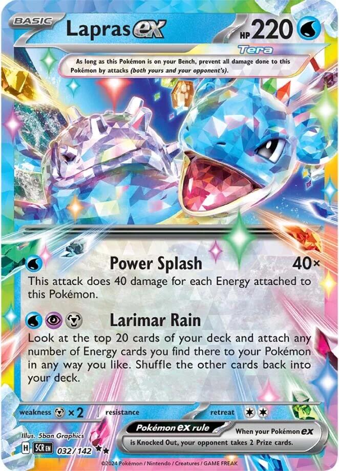 Lapras ex (032/142) [Scarlet & Violet: Stellar Crown] | Total Play