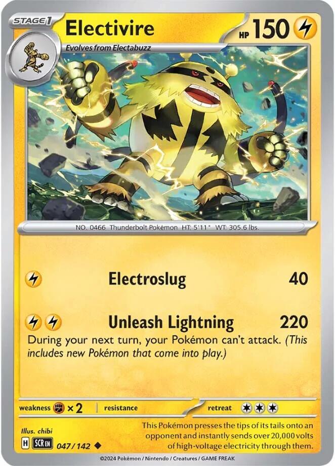 Electivire (047/142) [Scarlet & Violet: Stellar Crown] | Total Play