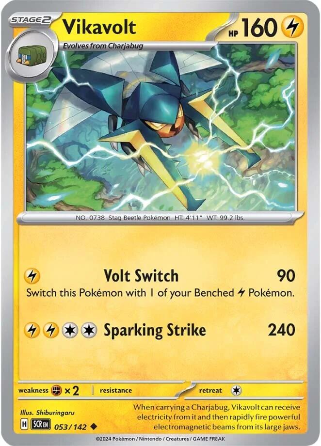 Vikavolt (053/142) [Scarlet & Violet: Stellar Crown] | Total Play