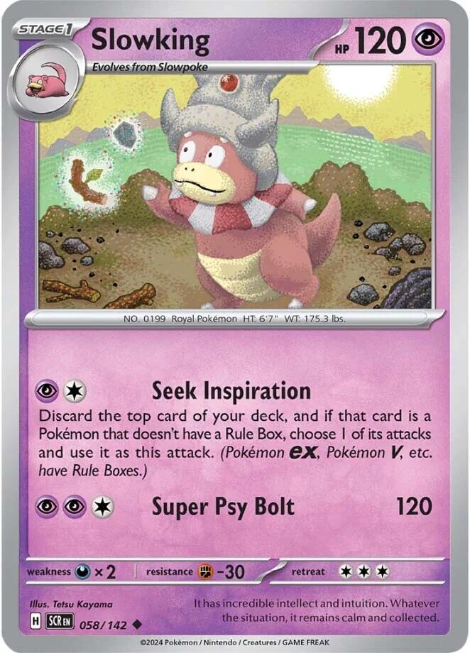 Slowking (058/142) [Scarlet & Violet: Stellar Crown] | Total Play