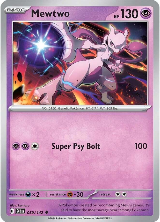 Mewtwo (059/142) [Scarlet & Violet: Stellar Crown] | Total Play