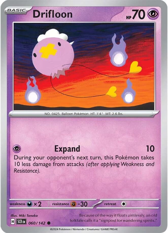 Drifloon (060/142) [Scarlet & Violet: Stellar Crown] | Total Play