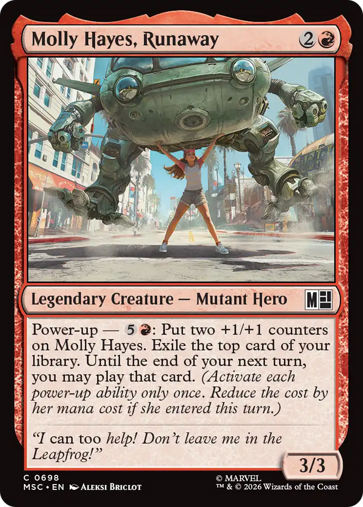 Molly Hayes, Runaway [Marvel Super Heroes Commander] | Total Play