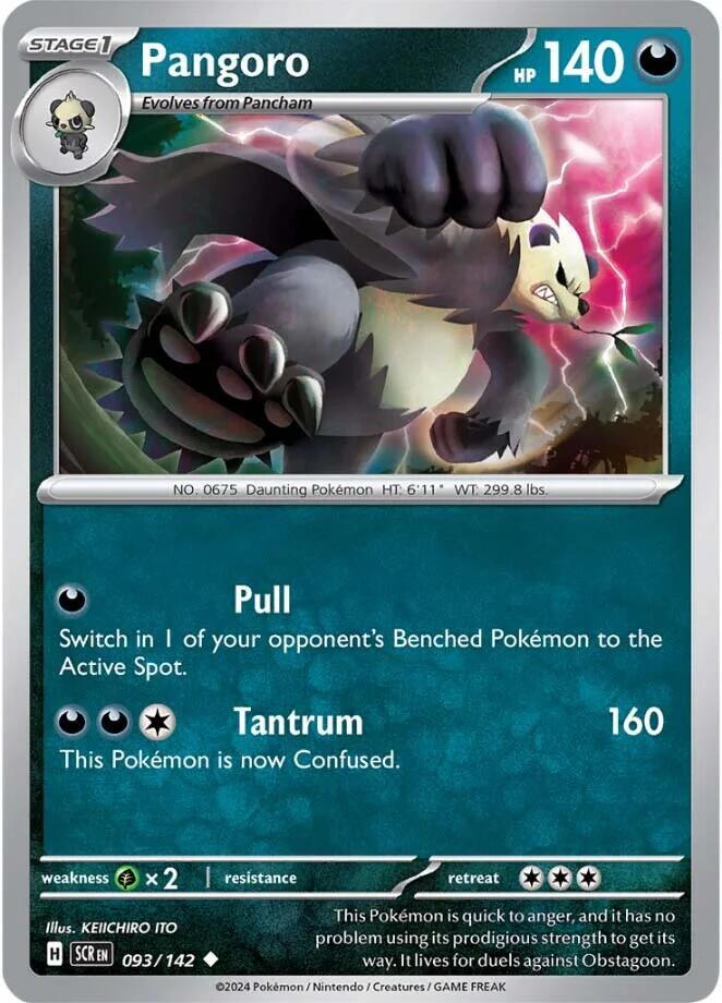 Pangoro (093/142) [Scarlet & Violet: Stellar Crown] | Total Play