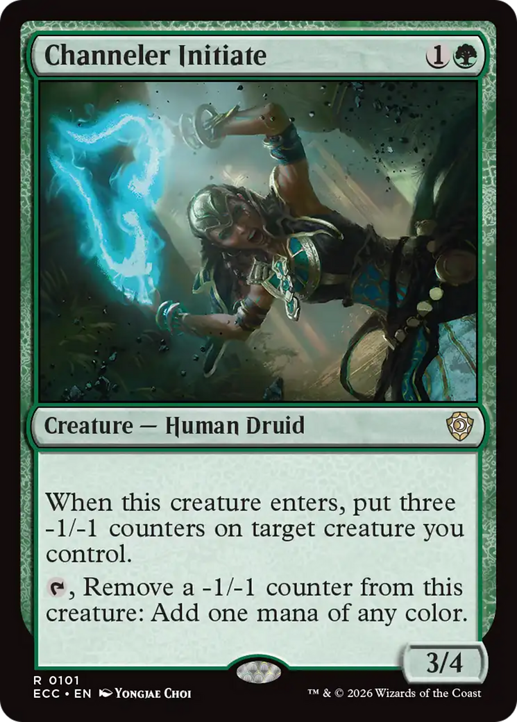 Channeler Initiate [Lorwyn Eclipsed Commander] | Total Play