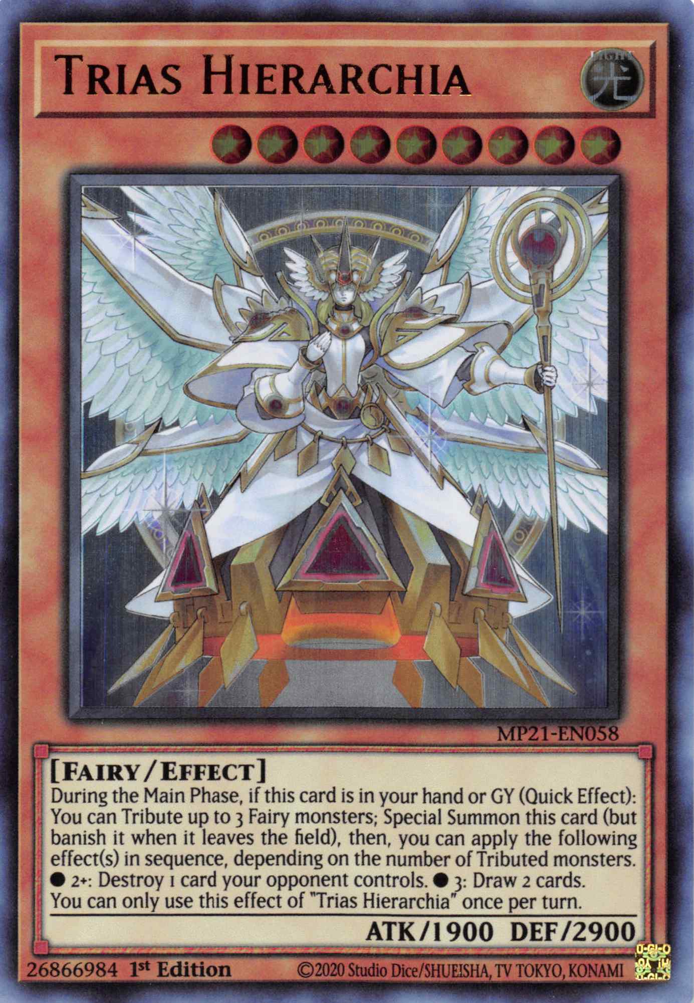 Trias Hierarchia [MP21-EN058] Ultra Rare | Total Play