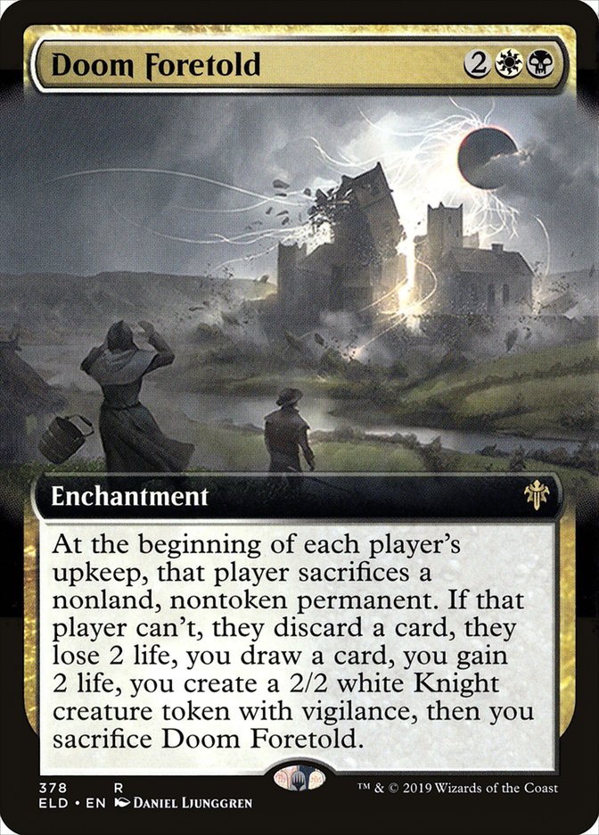 Doom Foretold (Extended Art) [Throne of Eldraine] | Total Play