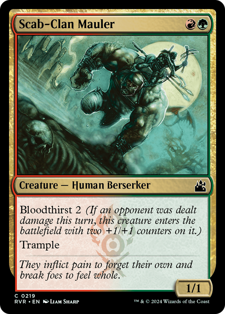 Scab-Clan Mauler [Ravnica Remastered] | Total Play