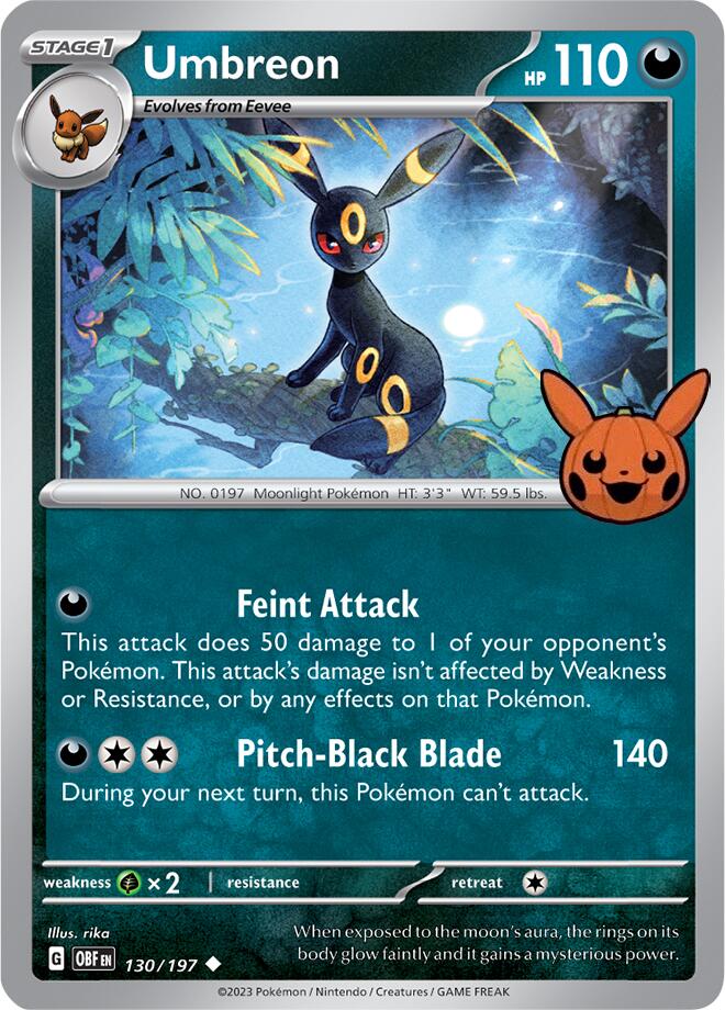 Umbreon (130/197) [Trick or Trade 2024] | Total Play