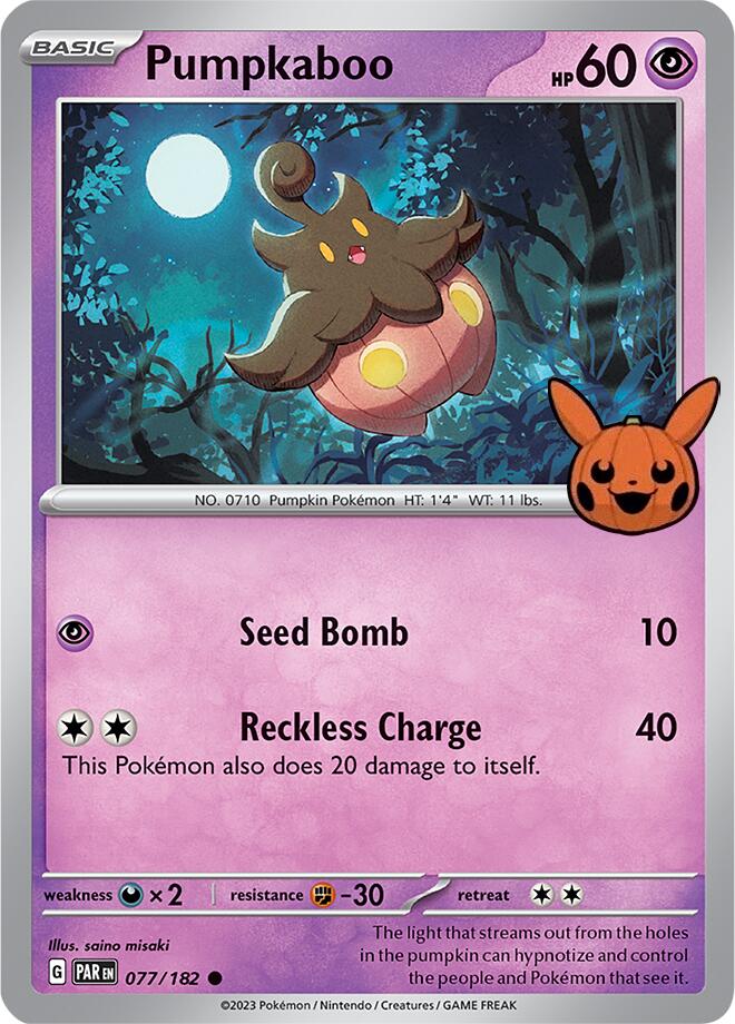 Pumpkaboo (077/182) [Trick or Trade 2024] | Total Play