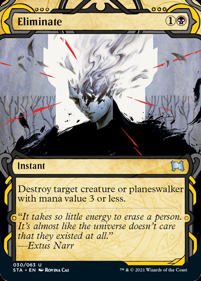 Eliminate (Foil Etched) [Strixhaven: Mystical Archive] | Total Play