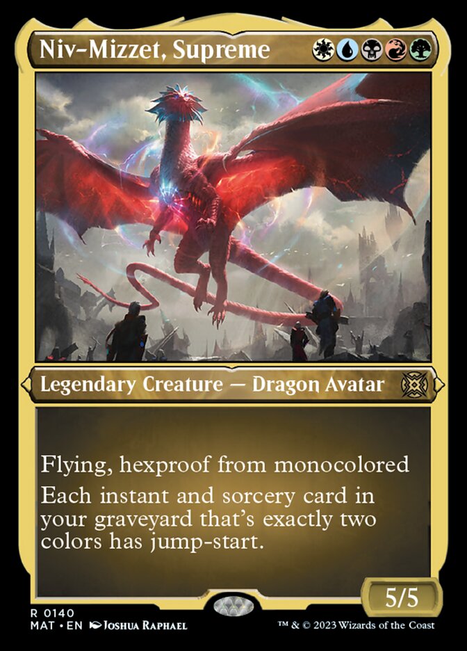 Niv-Mizzet, Supreme (Foil Etched) [March of the Machine: The Aftermath] | Total Play