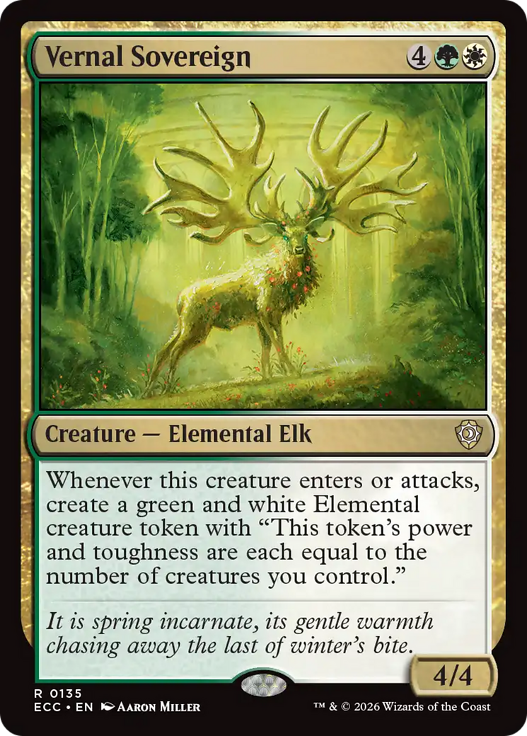 Vernal Sovereign [Lorwyn Eclipsed Commander] | Total Play