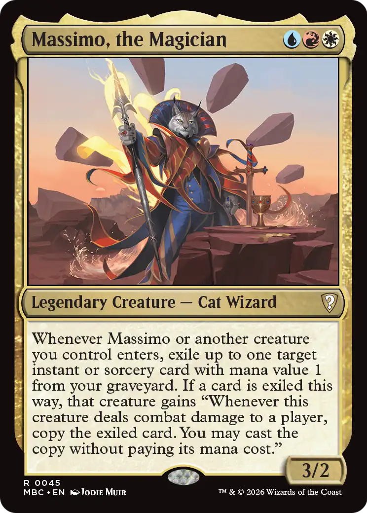 Massimo, the Magician [Mystery Booster: Commander Edition] | Total Play