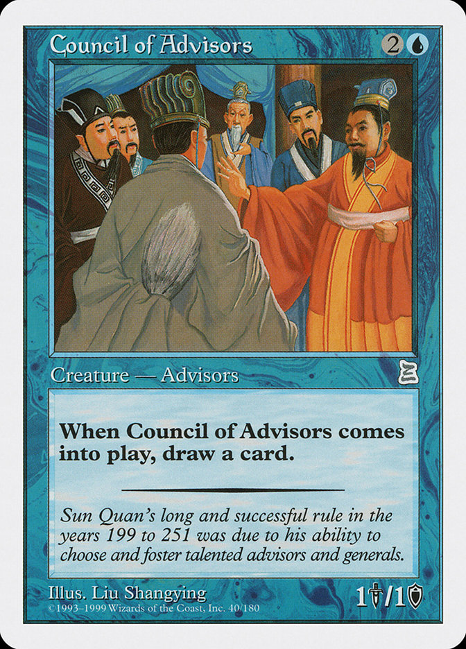 Council of Advisors [Portal Three Kingdoms] | Total Play