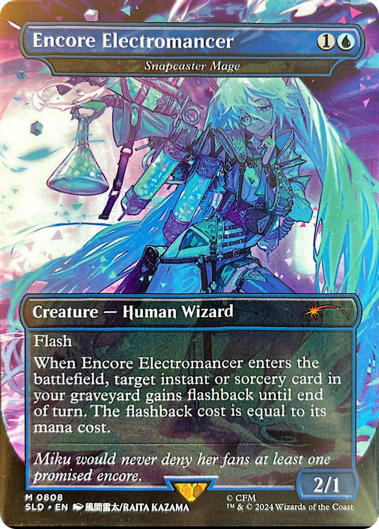 Encore Electromancer - Snapcaster Mage [Secret Lair Drop Series] | Total Play