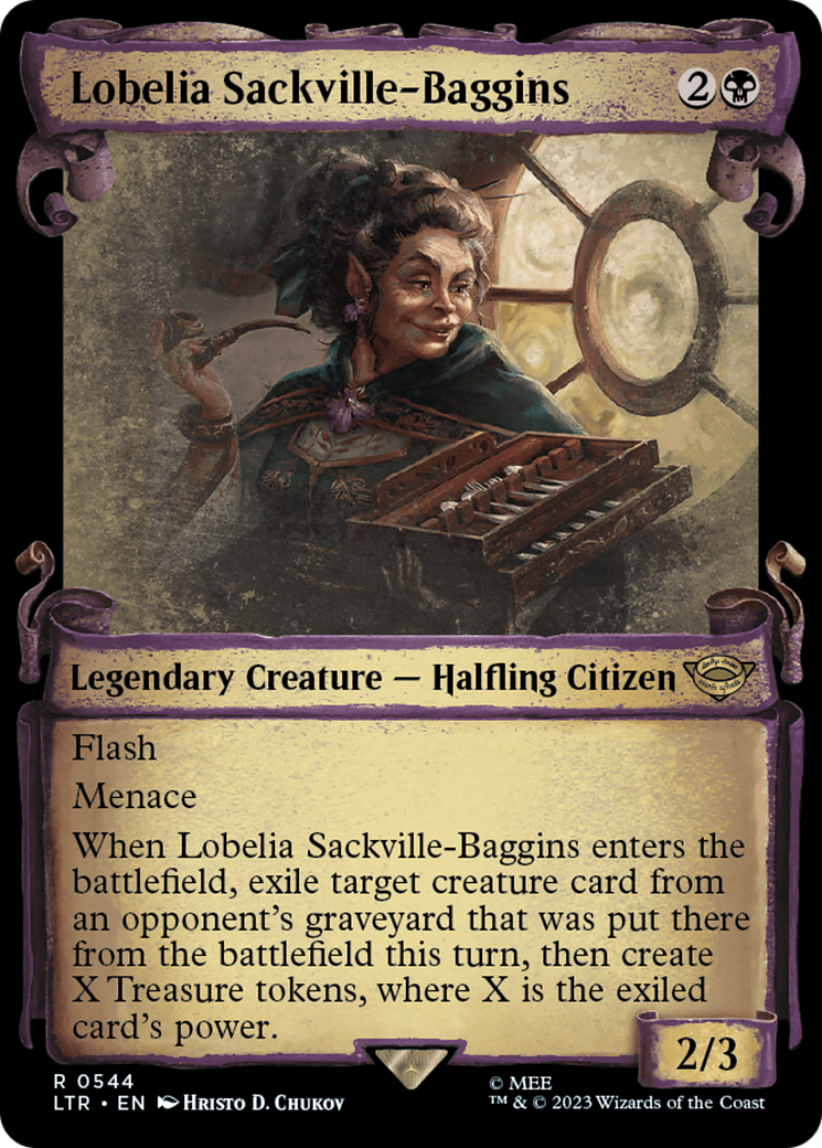 Lobelia Sackville-Baggins [The Lord of the Rings: Tales of Middle-Earth Showcase Scrolls] | Total Play