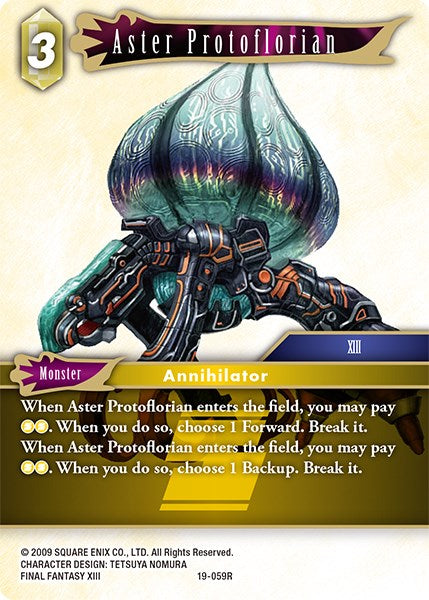 Aster Protoflorian [From Nightmares] | Total Play