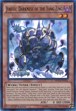 Jiaotu, Darkness of the Yang Zing [MP15-EN151] Ultra Rare | Total Play