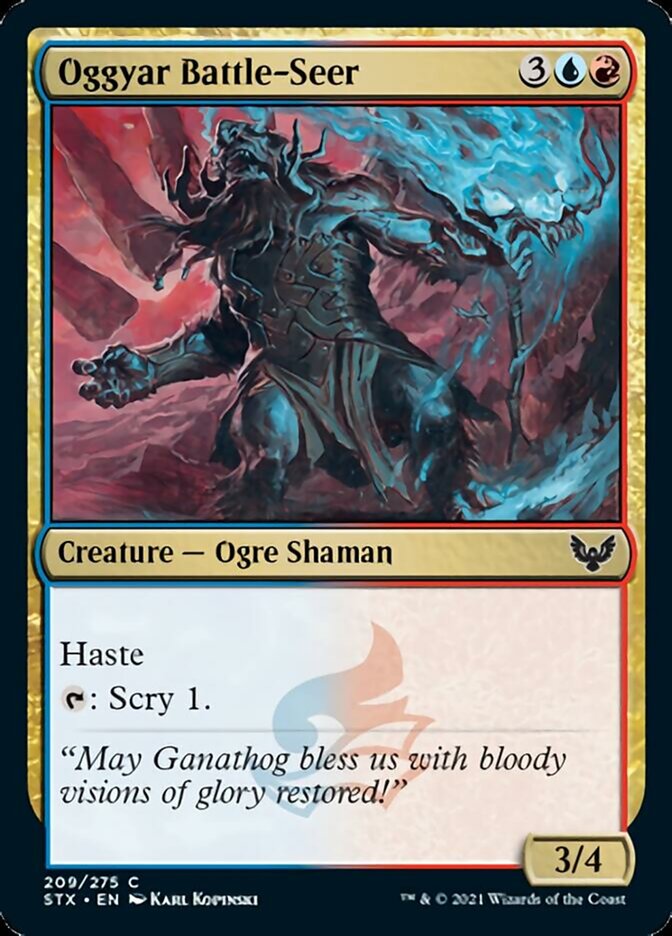 Oggyar Battle-Seer [Strixhaven: School of Mages] | Total Play