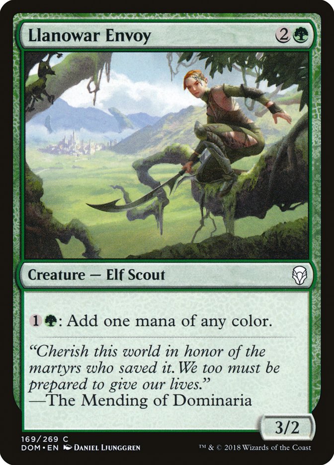 Llanowar Envoy [Dominaria] | Total Play