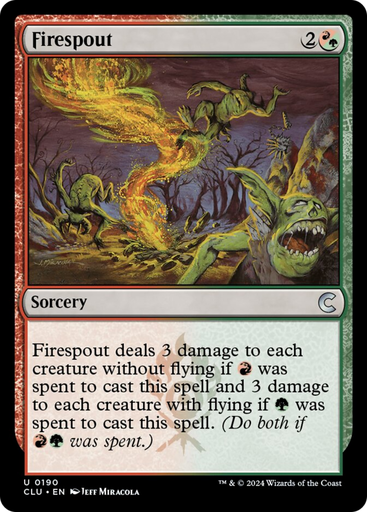 Firespout [Ravnica: Clue Edition] | Total Play