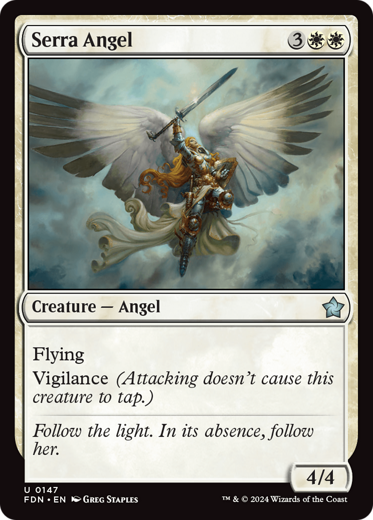 Serra Angel [Foundations] | Total Play