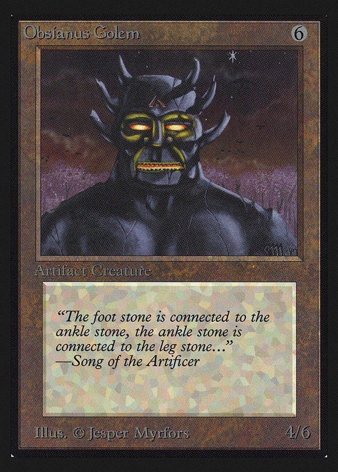 Obsianus Golem [Collectors' Edition] | Total Play