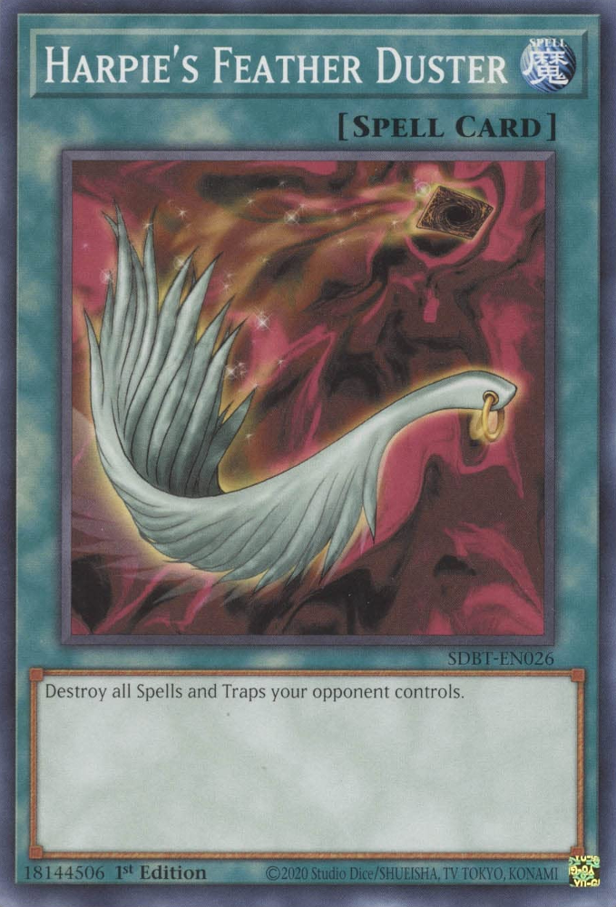 Harpie's Feather Duster [SDBT-EN026] Common | Total Play