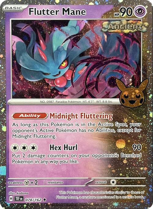 Flutter Mane (078/162) (Cosmos Holo) [Trick or Trade 2024] | Total Play