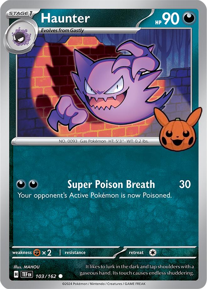 Haunter (103/162) [Trick or Trade 2024] | Total Play