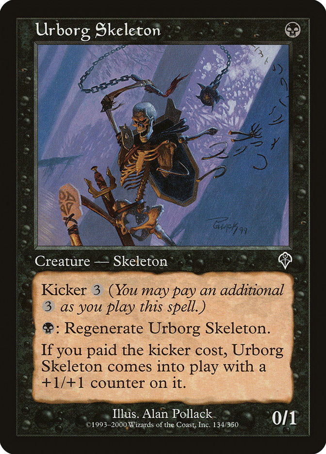 Urborg Skeleton [Invasion] | Total Play