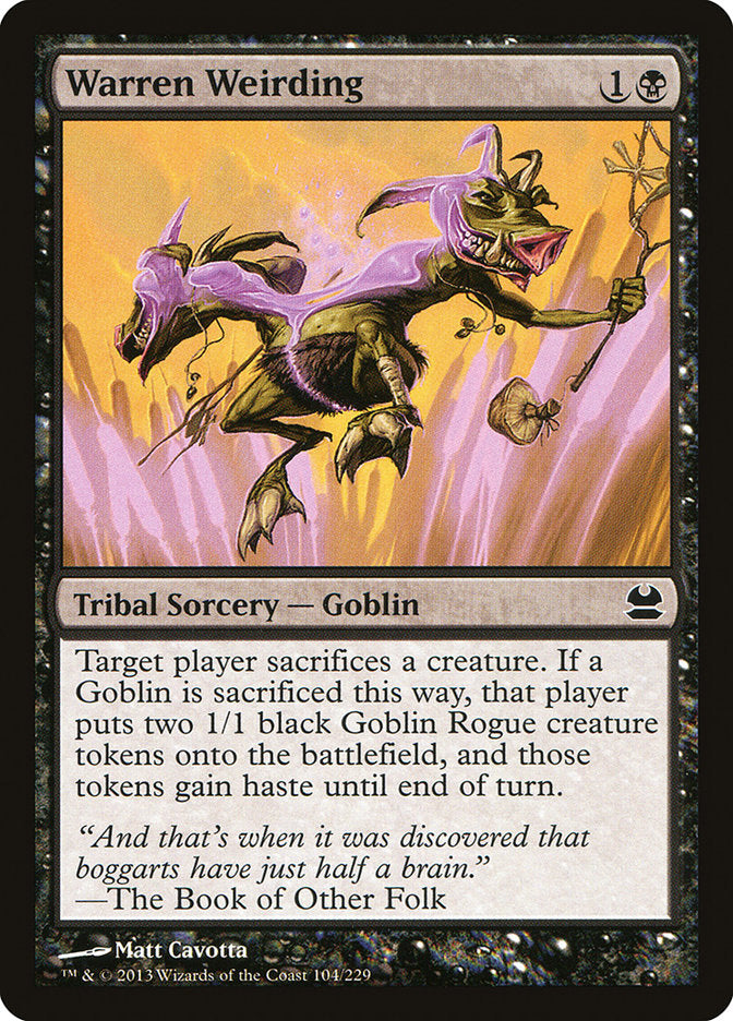 Warren Weirding [Modern Masters] | Total Play