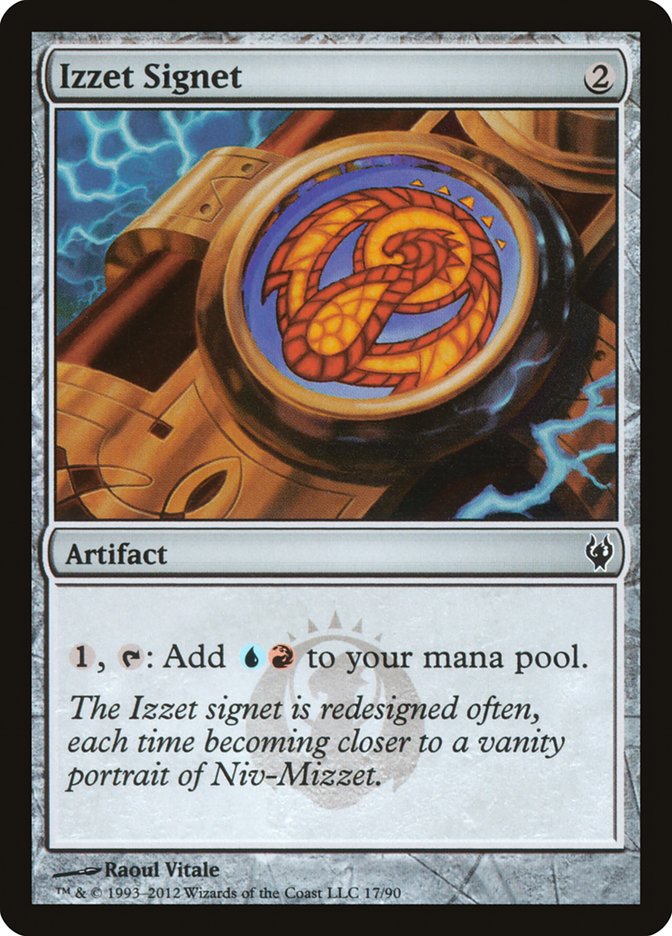 Izzet Signet [Duel Decks: Izzet vs. Golgari] | Total Play