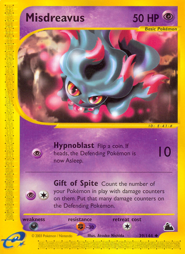Misdreavus (39/144) [Skyridge] | Total Play