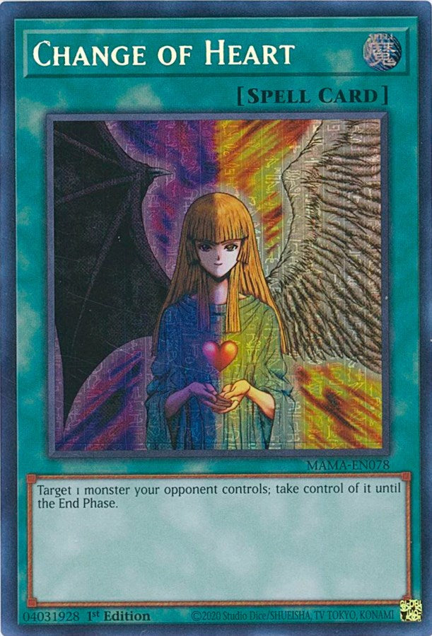 Change of Heart [MAMA-EN078] Secret Pharaoh's Rare | Total Play