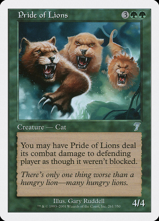 Pride of Lions [Seventh Edition] | Total Play