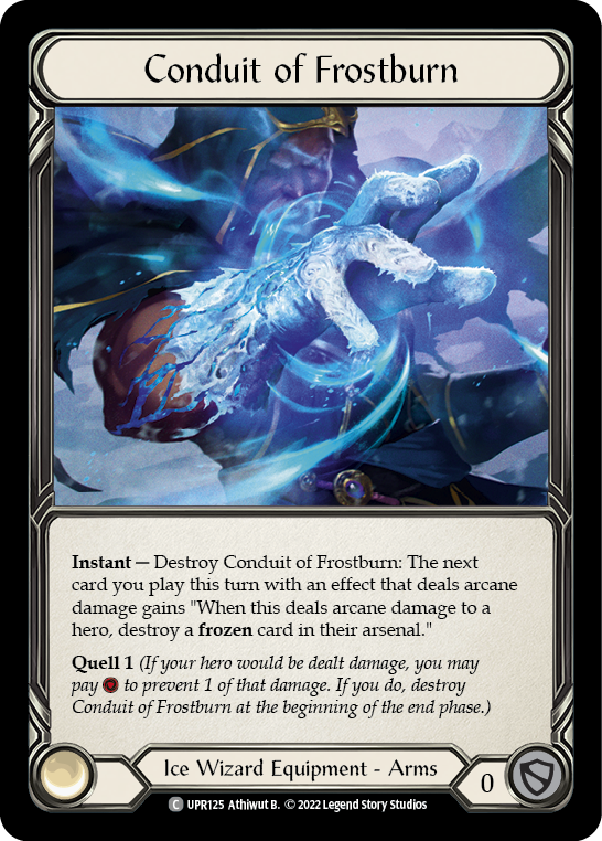 Conduit of Frostburn [UPR125] (Uprising)  Rainbow Foil | Total Play