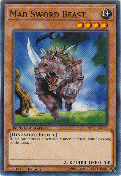 Mad Sword Beast [SS03-ENA09] Common | Total Play