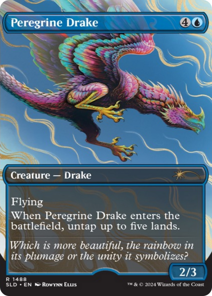 Peregrine Drake (Rainbow Foil) [Secret Lair Drop Series] | Total Play