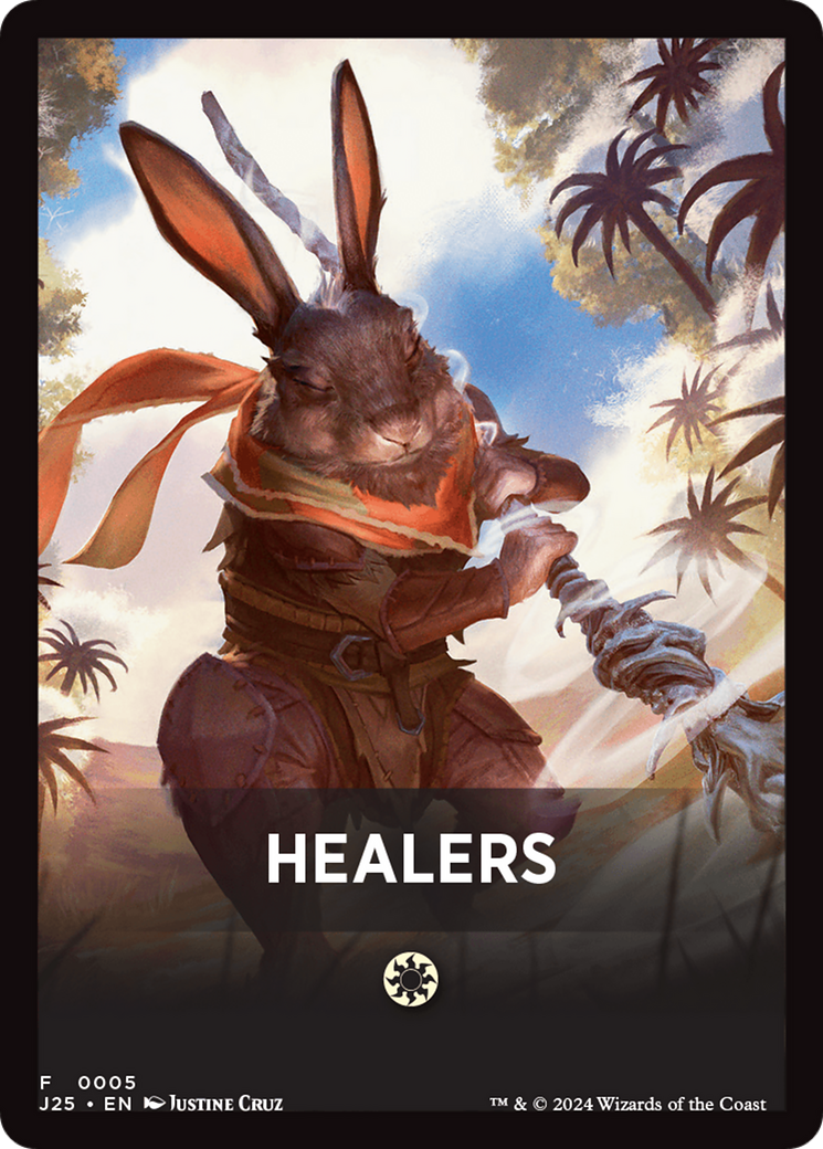 Healers Theme Card [Foundations Jumpstart Front Cards] | Total Play