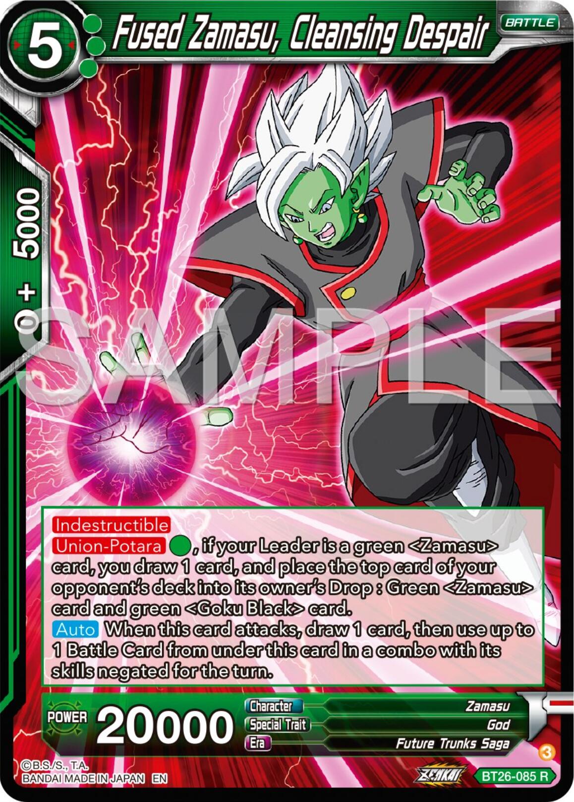 Fused Zamasu, Cleansing Despair (BT26-085) [Ultimate Advent] | Total Play