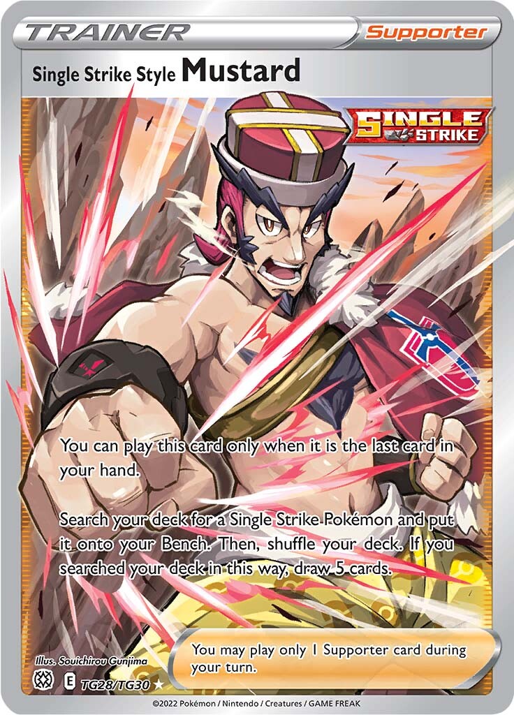 Single Strike Style Mustard (TG28/TG30) [Sword & Shield: Brilliant Stars] | Total Play