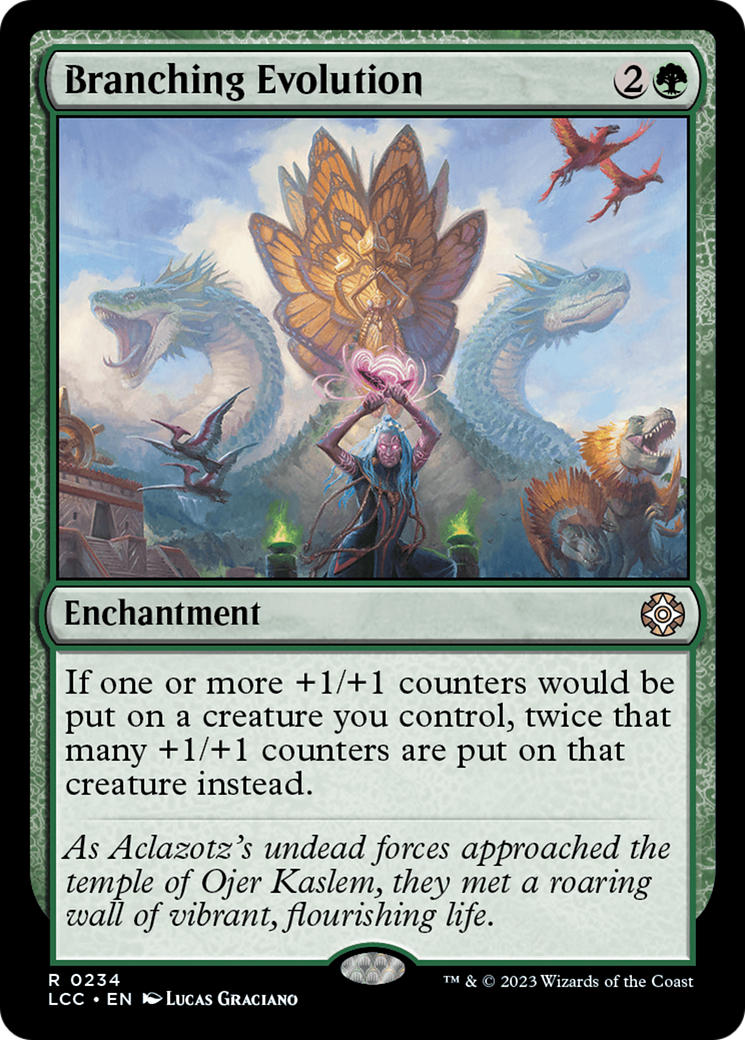 Branching Evolution [The Lost Caverns of Ixalan Commander] | Total Play